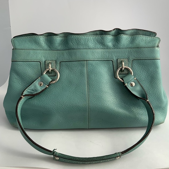 Coach Penelope F14686 light green leathe - Picture 2 of 12